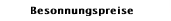 Besonnungspreise
